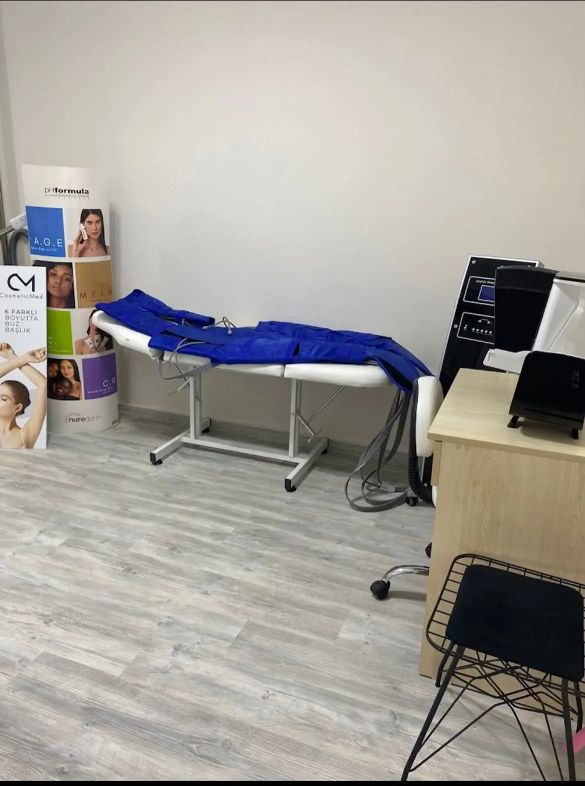 SB Derm vücut bakımı uygulama alanı